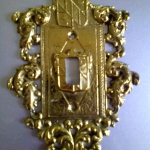 Antique Brass Switch Plate